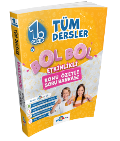 1. Sınıf Tüm Dersler BOL BOL ETKİNLİKLİ KONU ÖZETLİ SORU BANKASI