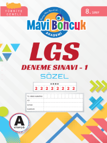 LGS DENEME SINAVI-1 - SÖZEL